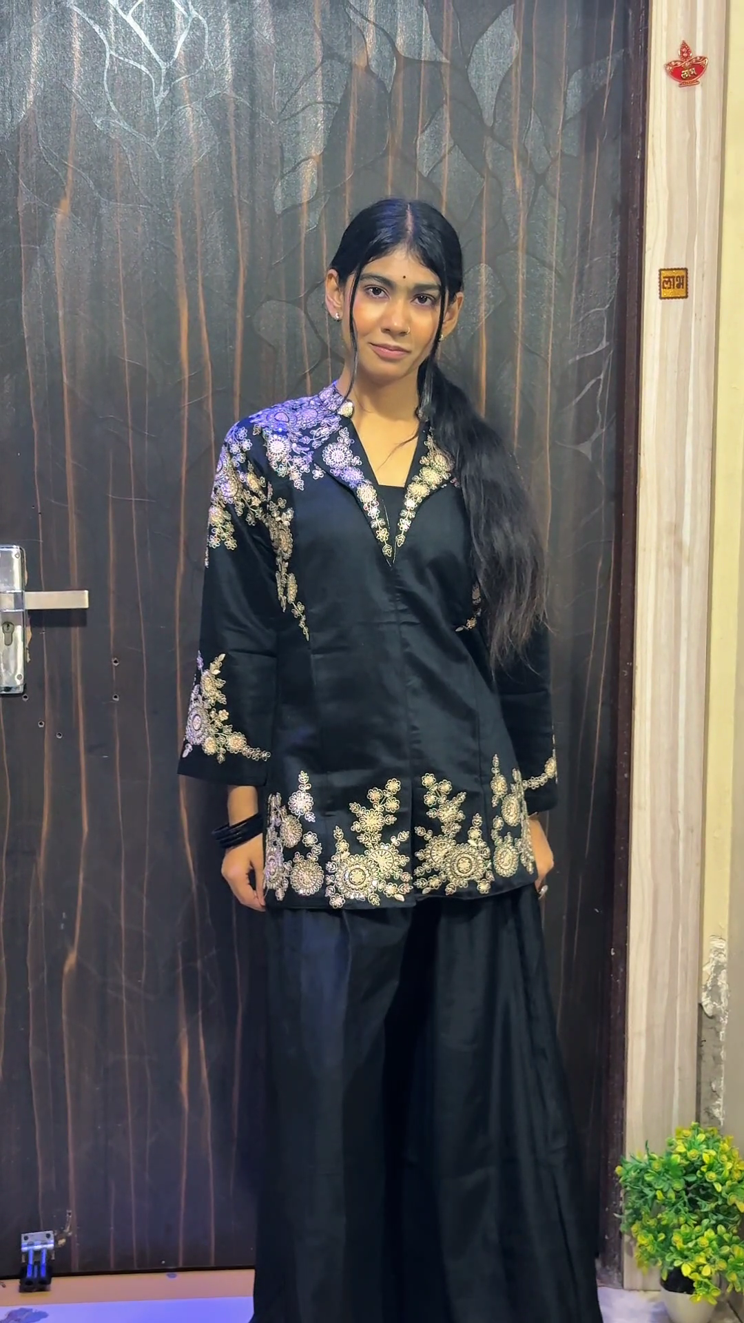 Elegant Embroidered Co-ord Set