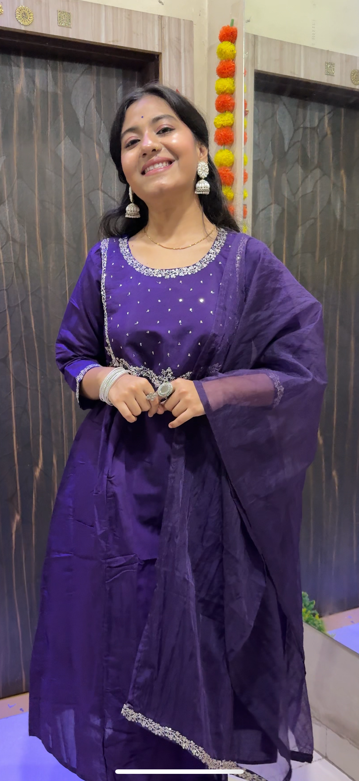 Royal Embroidered Pant Suit with Dupatta ✨