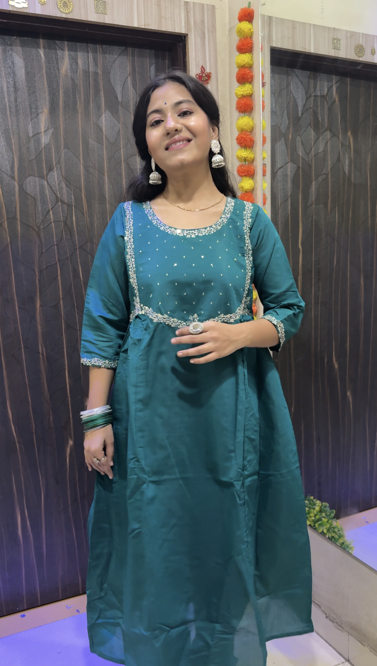 Royal Embroidered Pant Suit with Dupatta ✨