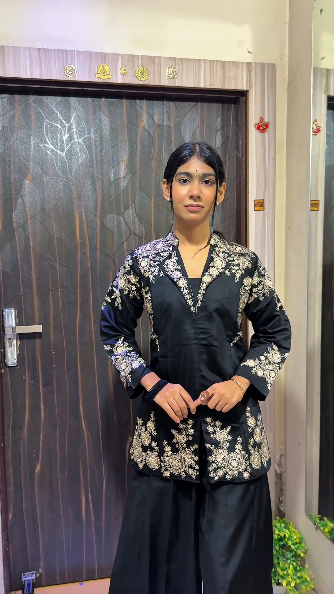 Elegant Embroidered Co-ord Set