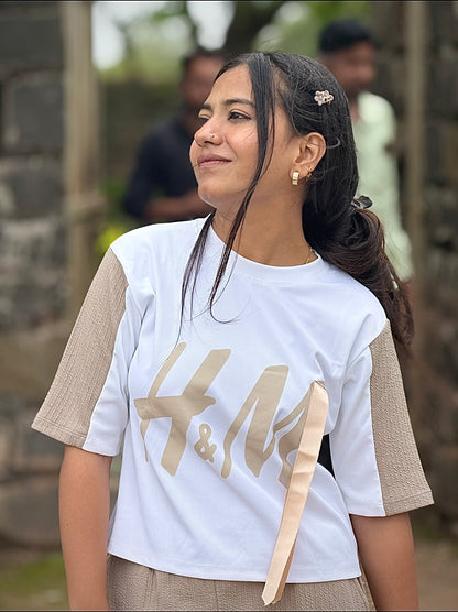 Oversized Graphic T-Shirt & Cargo Pants Co-Ord Set