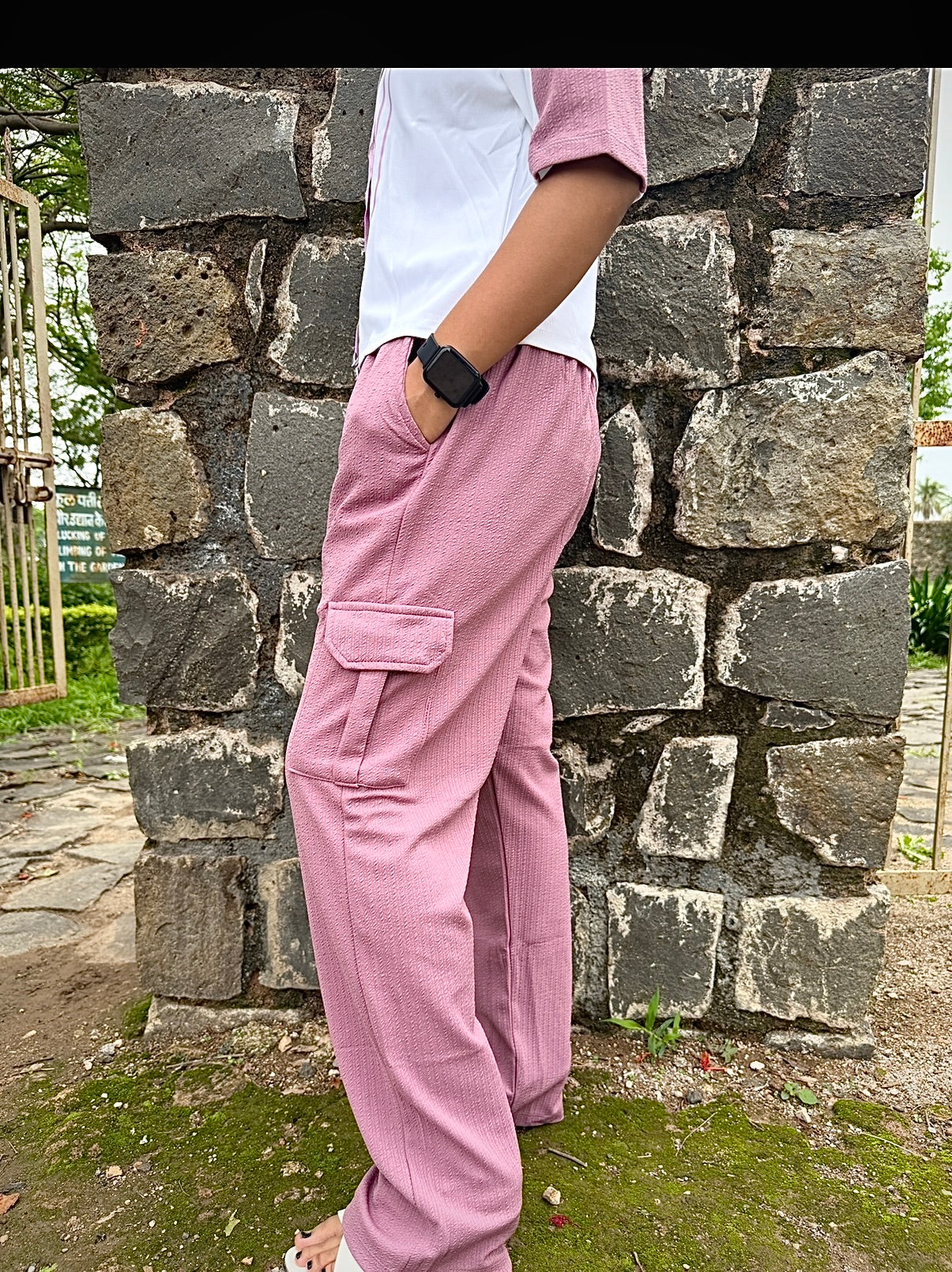 Oversized Graphic T-Shirt & Cargo Pants Co-Ord Set